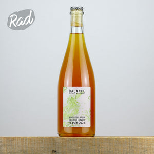 Balance Brewing & Blending Blended Cider Aged On Elderflower