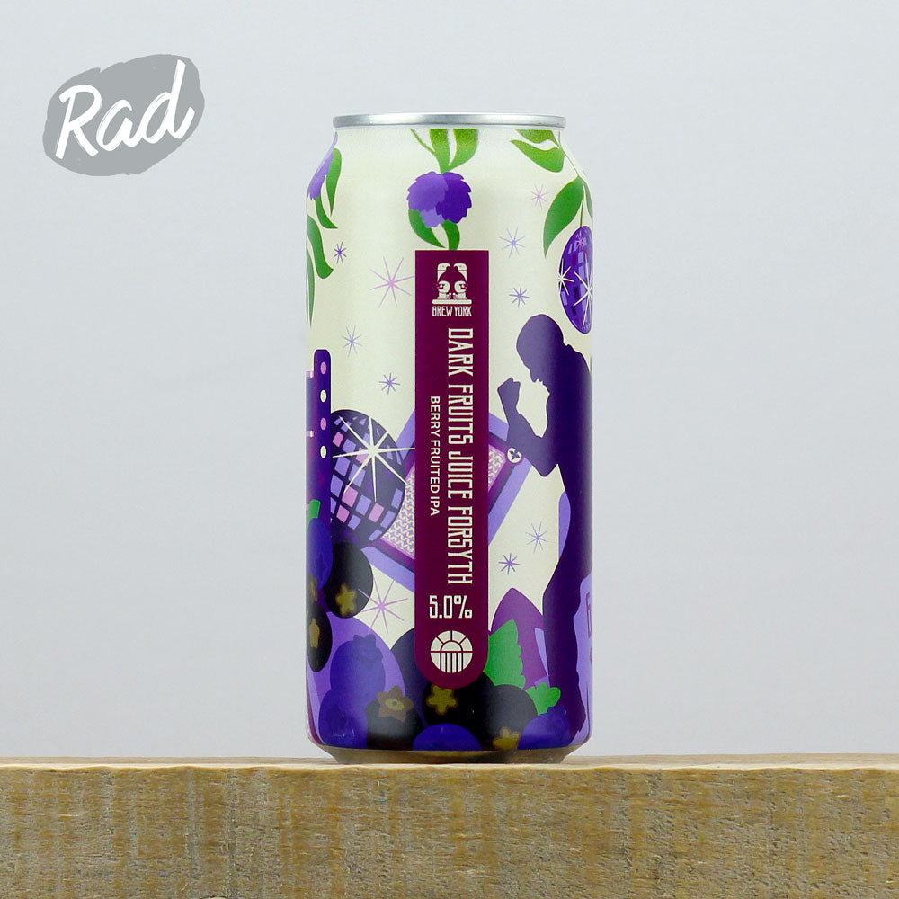 Brew York Dark Fruits Juice Forsyth RAD Beer