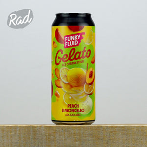 Funky Fluid Gelato: Peach Limoncello