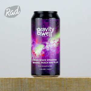 Gravity Well Inner Space Smoothie: Peach, Banana, Plum