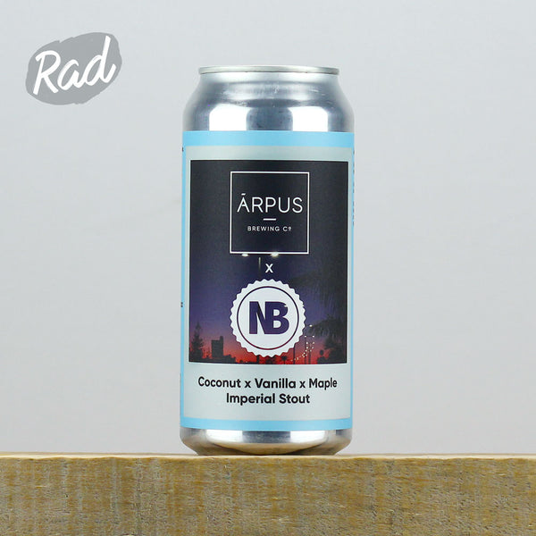 Arpus x Nerdbrewing Coconut Vanilla & Maple Imperial Stout