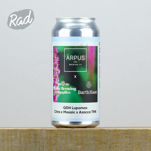 Arpus x Baltic Brewing Supplies x BarthHaas x QDH Lupomax Citra x Mosaic x Azacca TIPA