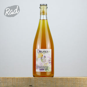 Balance Brewing & Blending Blended Cider Aged On Homegrown Sage