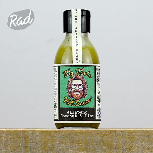 Big Jim's Jalapeno Coconut & Lime Barrel Aged Hot Sauce