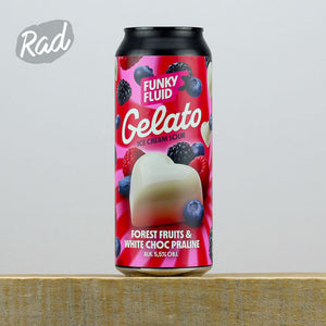 Funky Fluid Gelato: Forest Fruits & White Choc Praline