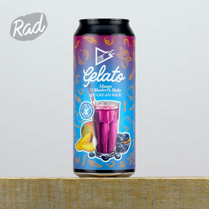 Funky Fluid Gelato: Mango Blueberry Shake Funky Fluid Gelato: Mango Blueberry Shake