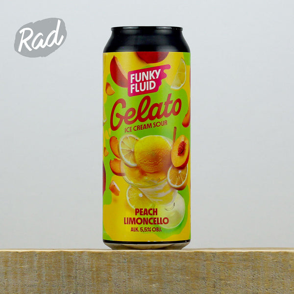 Funky Fluid Gelato: Peach Limoncello