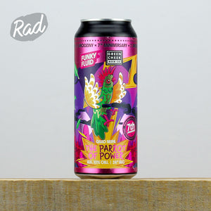 Funky Fluid x Green Cheek The Parrot Of Power