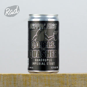Hoppin Frog Q.O.R.I.S. The Quasher Quadruple Oatmeal-Imperial Stout Hoppin Frog Q.O.R.I.S. The Quasher Quadruple Oatmeal-Imperial Stout