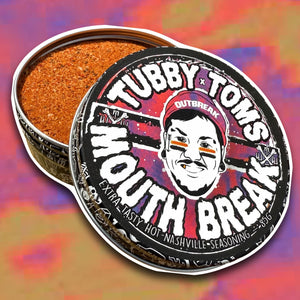 Tubby Tom's x Outbreak Mouthbreak Seasoning