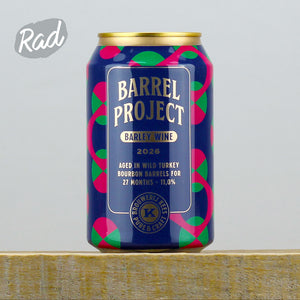 Kees Barrel Project 2026 Barley Wine Aged In Wild Turkey Barrels