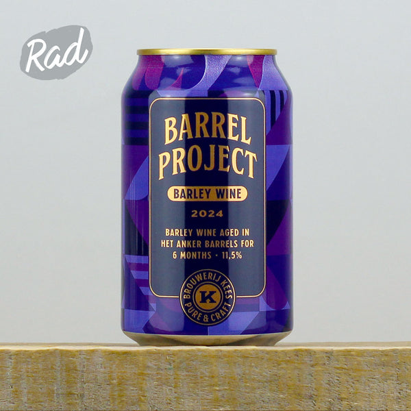 Kees Barrel Project 2024 Barley Wine Aged In Het Anker Barrels