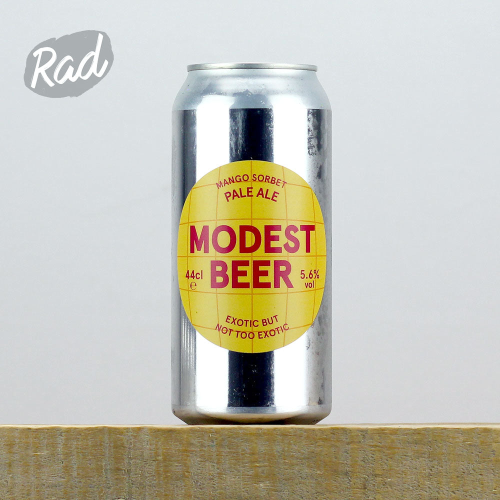 Modest Beer Mango Sorbet Pale Ale – RAD Beer