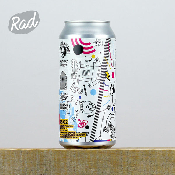 Northern Monk x Amity x Elusive PATRONS PROJECT 45.02 // ENDLESS HUM // AMITY & ELUSIVE // ULTIMATE THUNDER // NZ PALE ALE