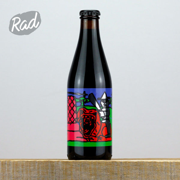 Omnipollo × Angry Chair Safari Barrel Aged Vegan Quadruple Stack Stout