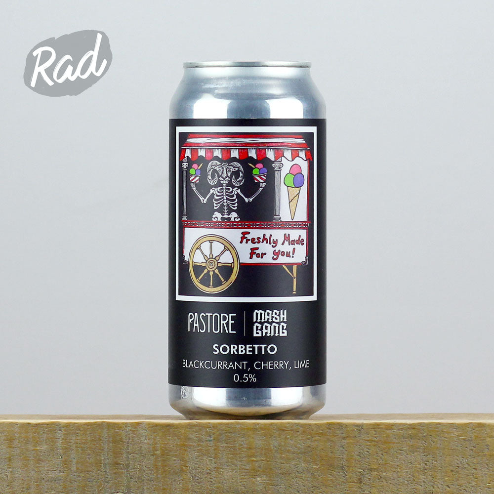 Pastore X Mash Gang Sorbetto V3 Rad Beer 