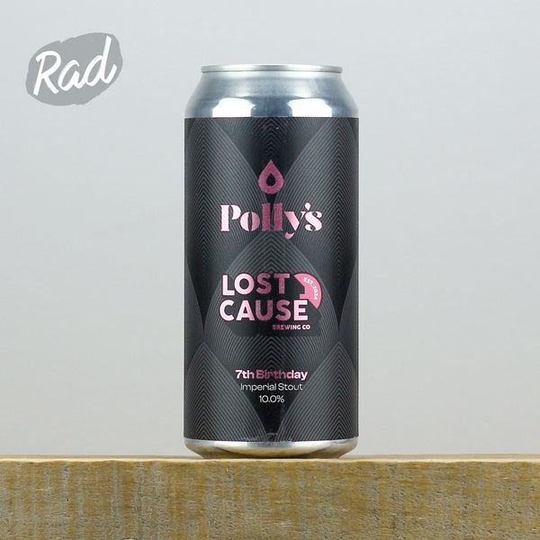 Polly's x Lost Cause - 7th Birthday Imperial Stout