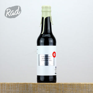 Puhaste x Smedsbo Slott Salzstout BourbonCognac BA (Silver Series) - Radbeer