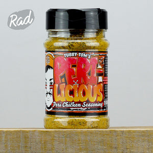 Tubby Tom's PERI-LICIOUS (Formerly known as Space Dust) - NEW RECIPE Lemon Piri Seasoning