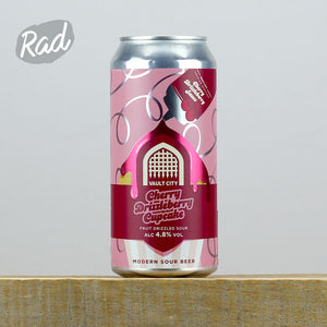 Vault City Cherry Drizzleberry Cupcake