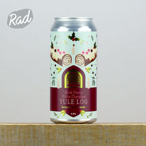 Vault City Dark Cherry White Chocolate Yule Log - Radbeer