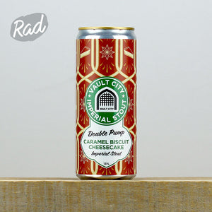 Vault City Double Pump Caramel Biscuit Cheesecake - Radbeer