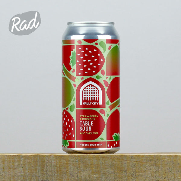 Vault City Strawberry & Rhubarb Table Sour