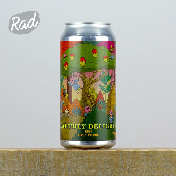 White Dog x The Garden Earthly Delights