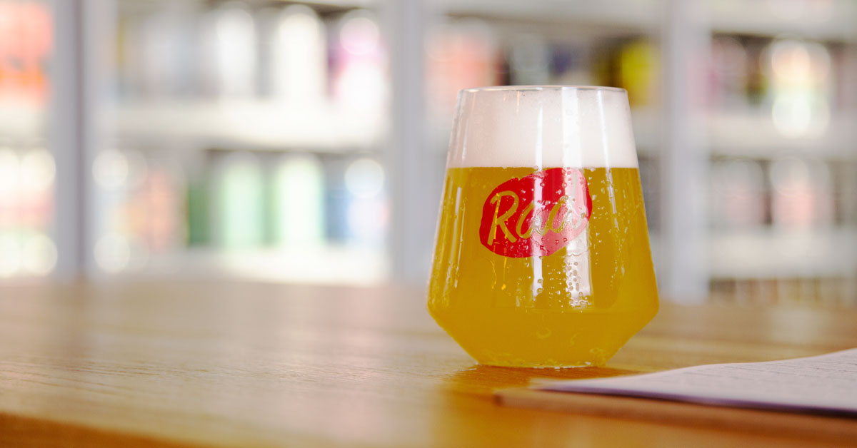 Inside RAD Beer