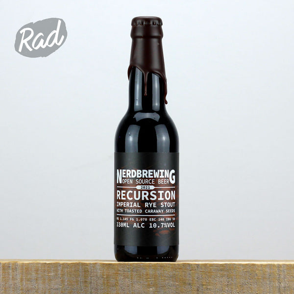 Nerd Recursion Imperial Rye Stout With Toasted Caraway Seeds 2021