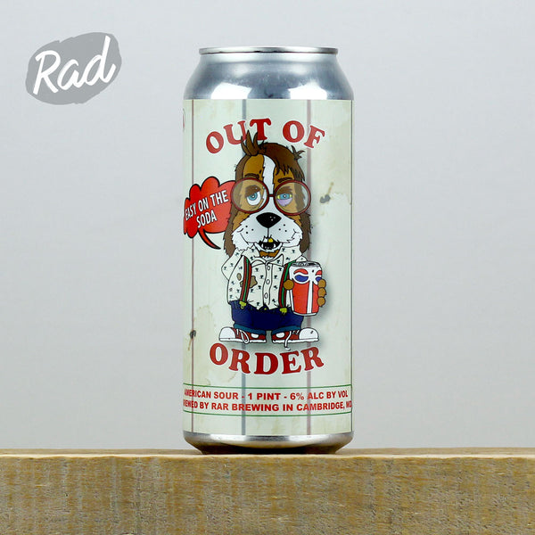 RAR Out Of Order: Easy On The Soda